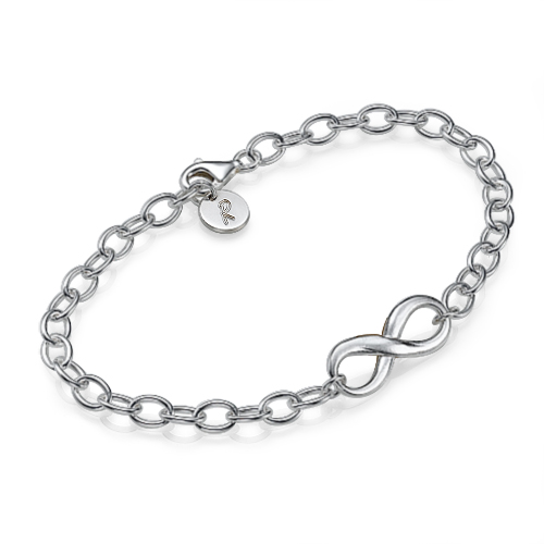 Silver Infinity Bracelet - The Handmade &trade;