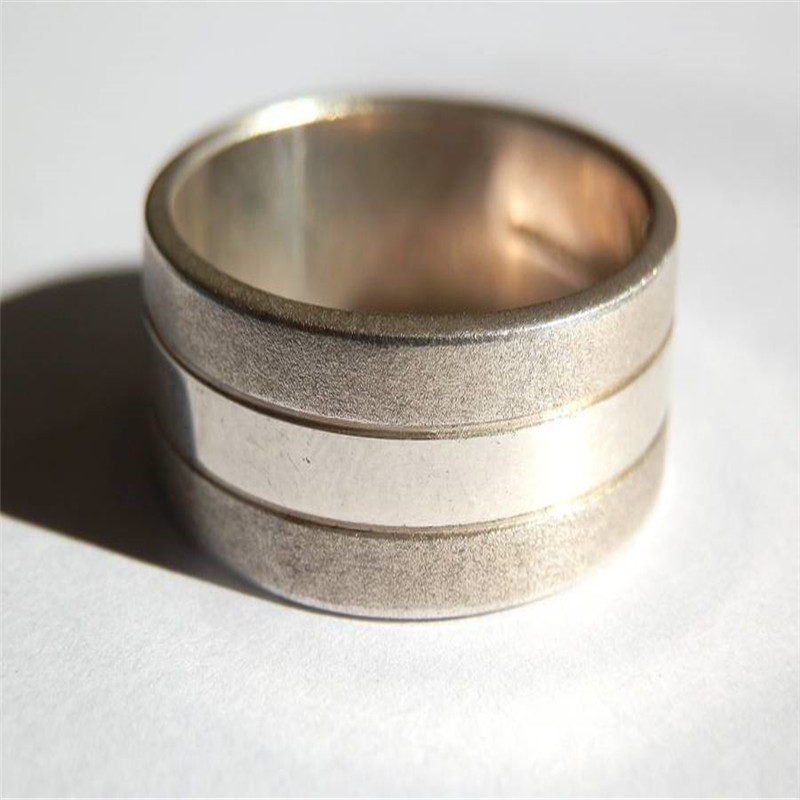 Mens Silver Band Ring - The Handmade &trade;