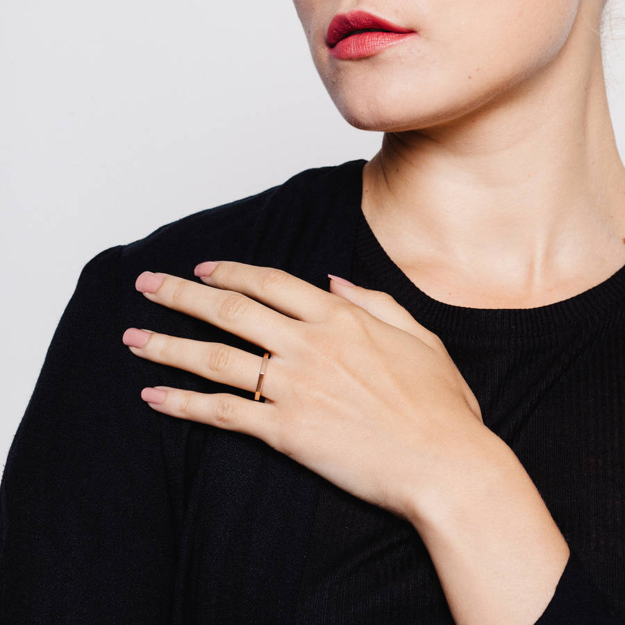 Octagon Bolt Ring - The Handmade &trade;
