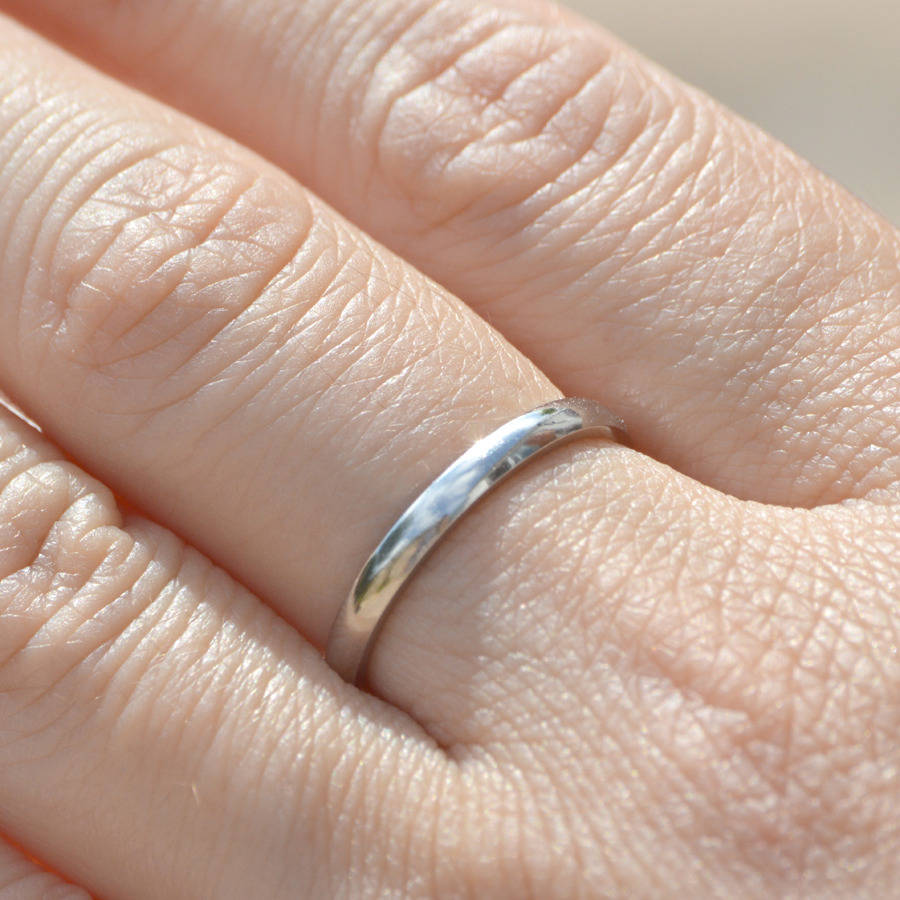 Gold Wedding Band Wedding Ring - The Handmade &trade;