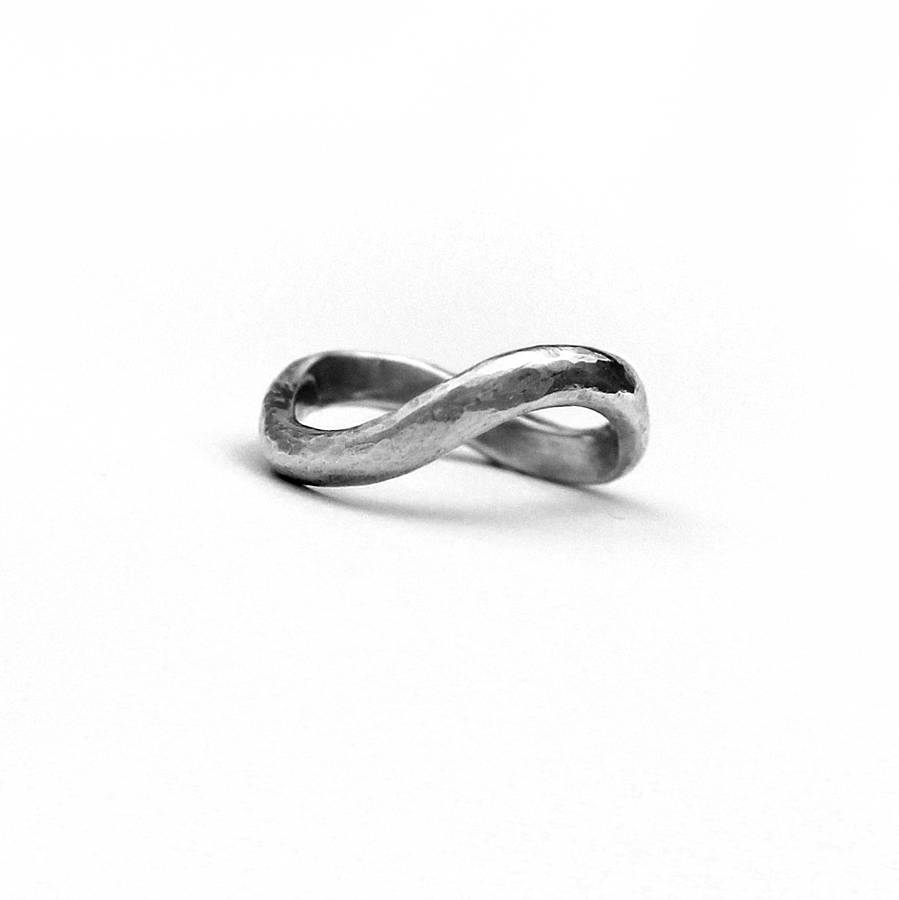 Silver Infinity Wedding Ring - The Handmade &trade;